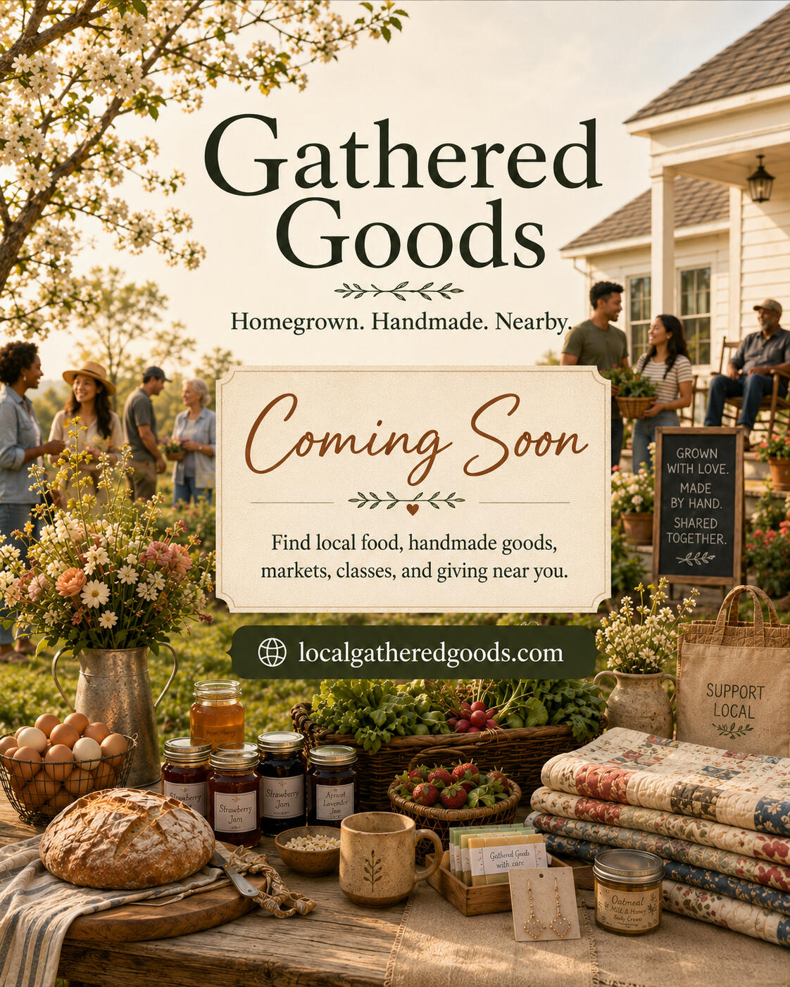 Gathered Goods Homegrown. Handmade. Nearby.